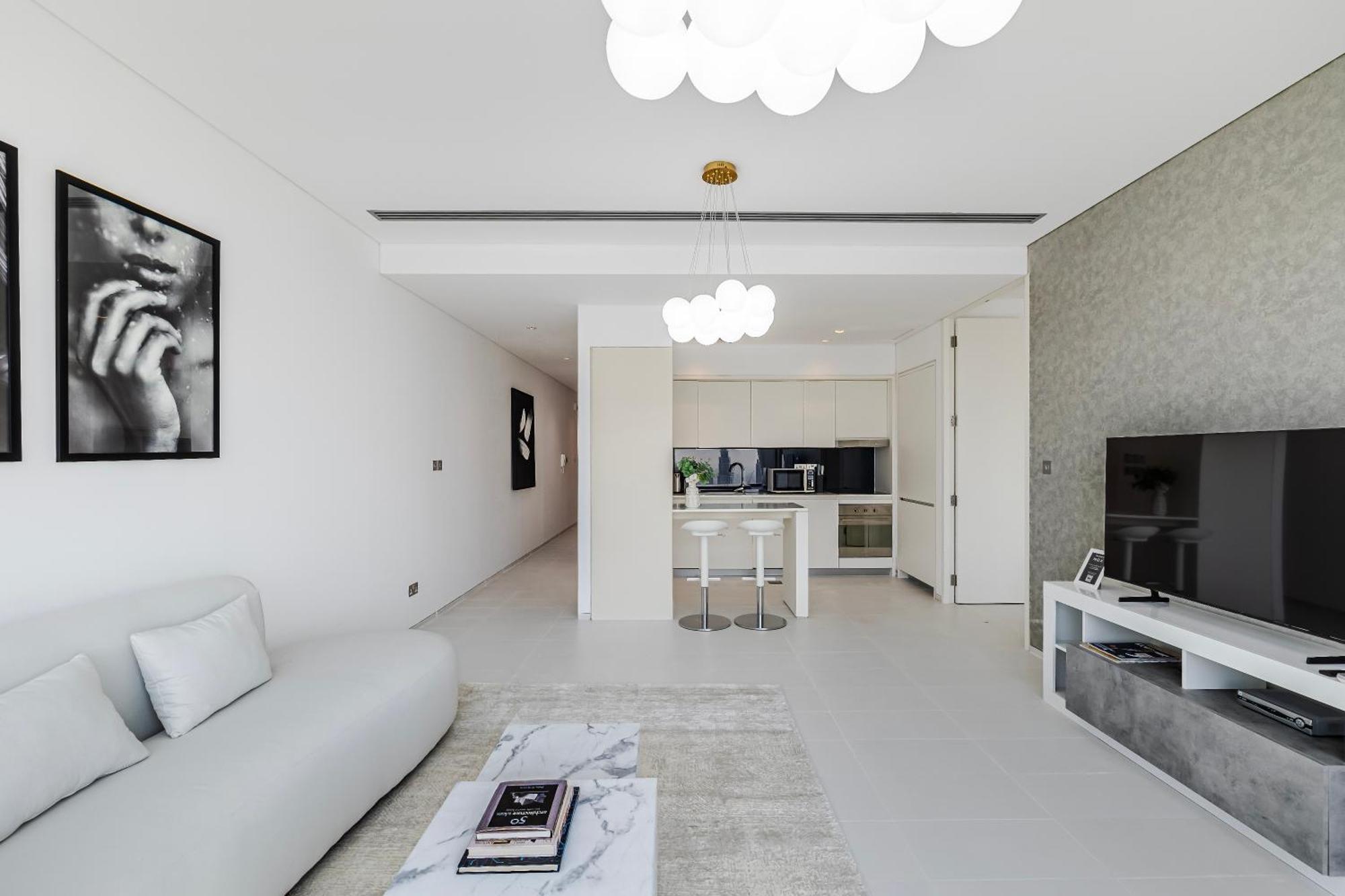 Ferienwohnung 1Br Burj Khalifa View Index Tower Difc Dubai Exterior foto